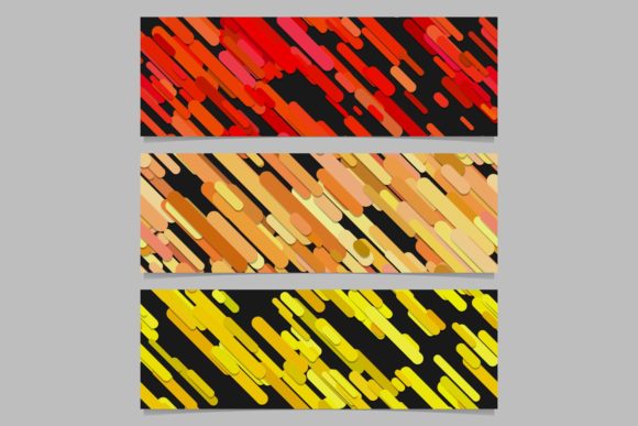 Dynamic Visual Energy: Mastering the 3 Banner Backgrounds Set
