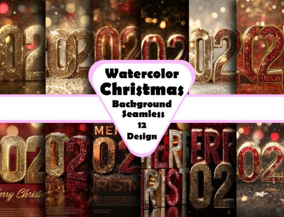 Elevate Your Holiday Projects with 3D Christmas Backgrounds