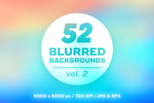 Elevate Your Projects with 52 Colorful Blurred Backgrounds