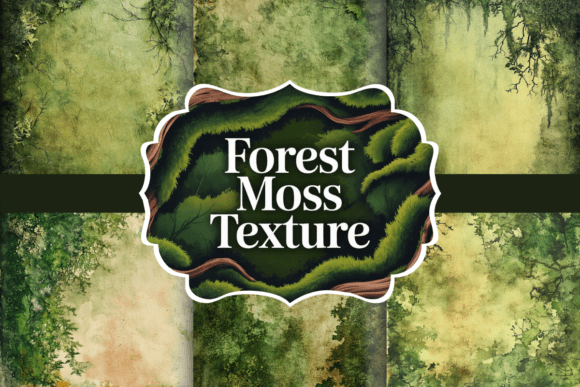 Forest Moss Backgrounds: Grounding Your Designs in Nature