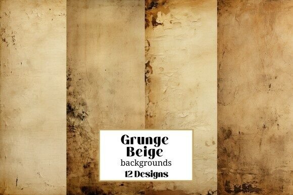 Grunge Beige Tan Distressed Backgrounds: Your Design's New Foundation