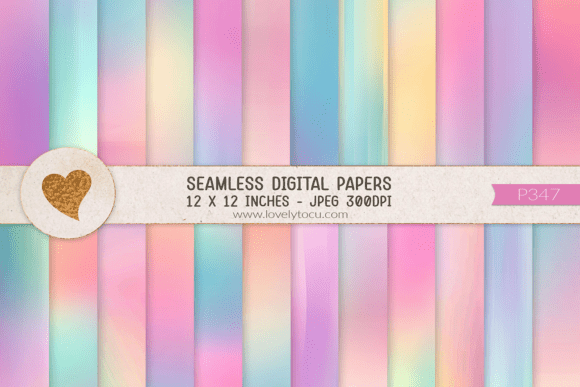 Seamless Gradient Texture Backgrounds: 24 Essential Papers