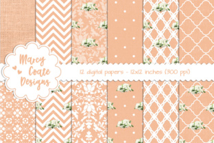 Shabby Backgrounds - Peach: A Designer's Guide to This Warm Typeface