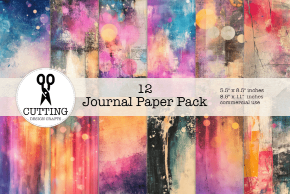Unleash Vibrant Creativity with Colorful Junk Journal Backgrounds